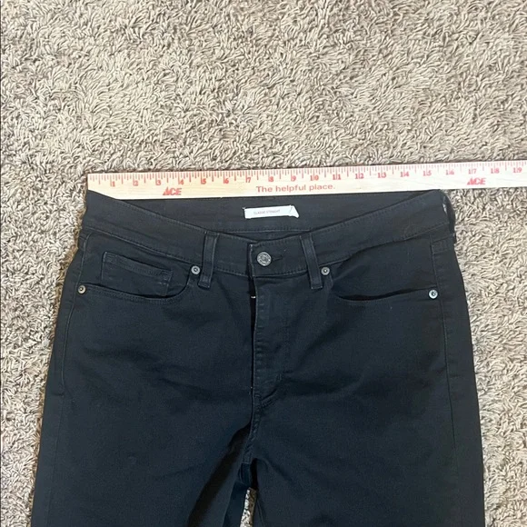 Levi's Women’s Black Straight Leg Jeans for Women Size 12 - Picture 3 of 7